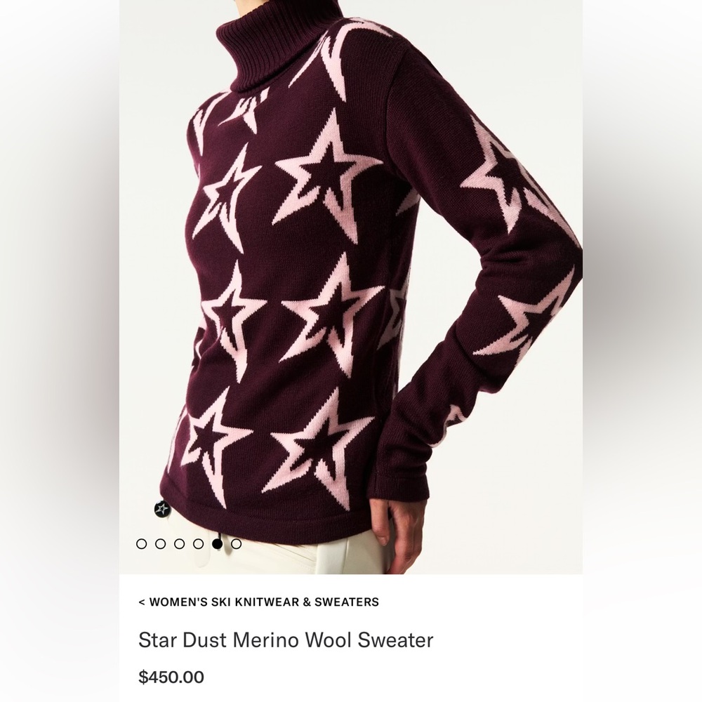 Perfect moment Star Dust Merino Wool Sweater